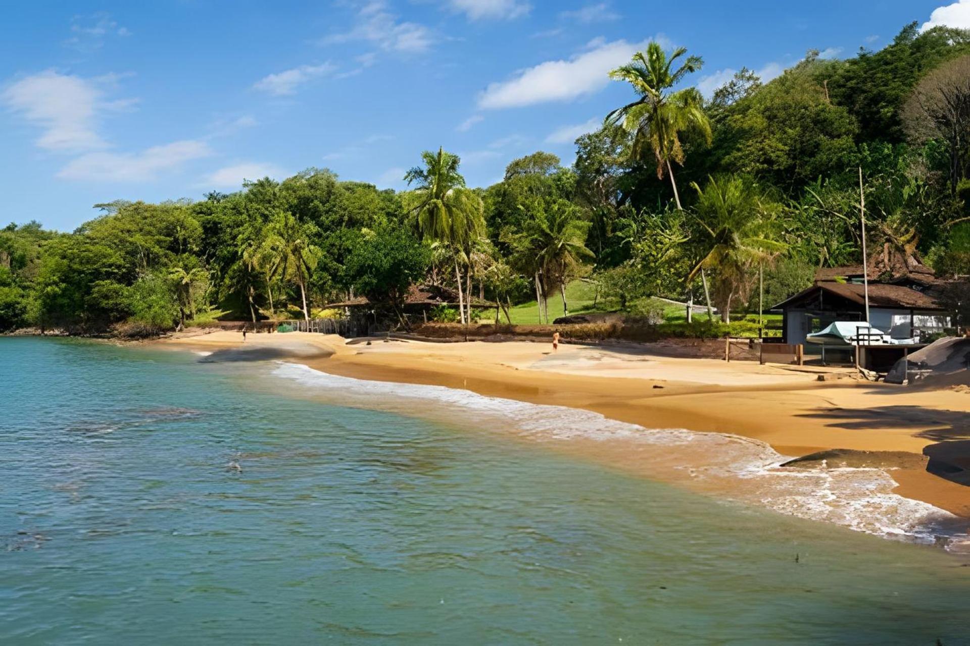 Linda Casa C/ Vista Pro Mar Na Praia Grande Em Paraty Exterior photo